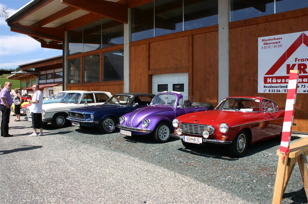 2010-08-08 Oldtimertreffen beim Clubkollegen Kranz